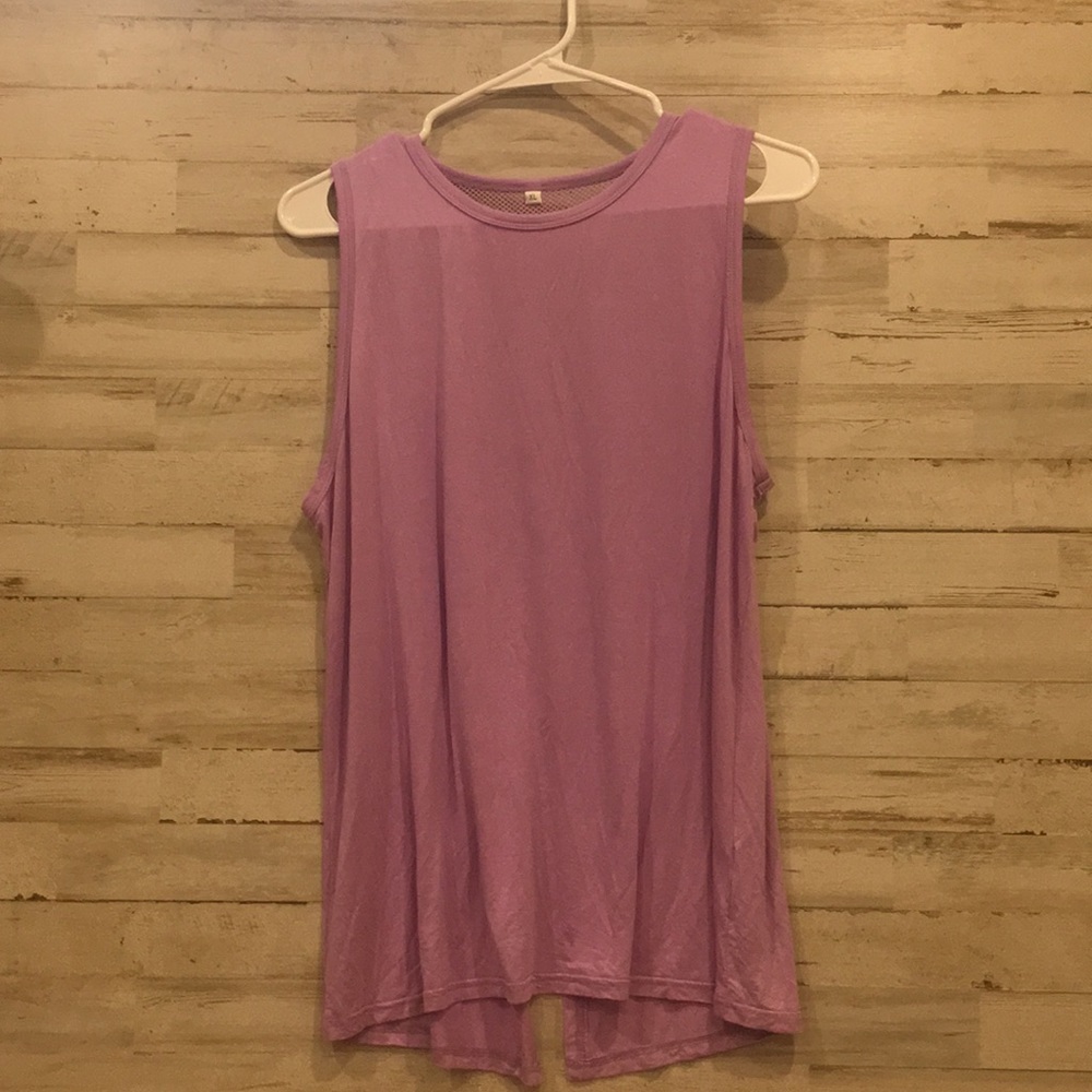 Mesh backed Athletic Tank